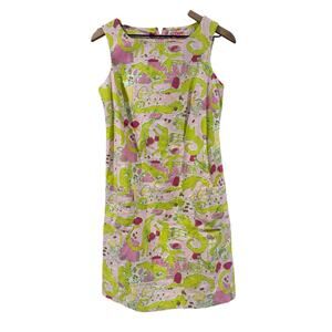 Lilly Pulitzer Originals Frisky Business Alligators Size 4